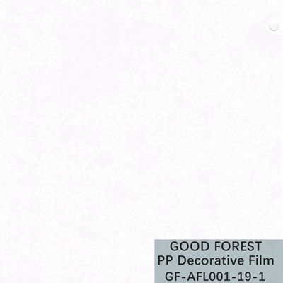Serie ritenente del polipropilene della pelle degradabile bianca decorativa del film