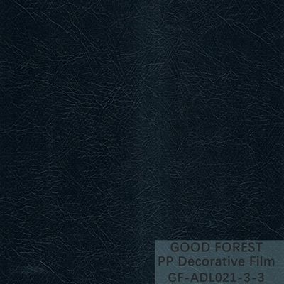 Film nero decorativo Naural degradabile Dermatoglyph del polipropilene