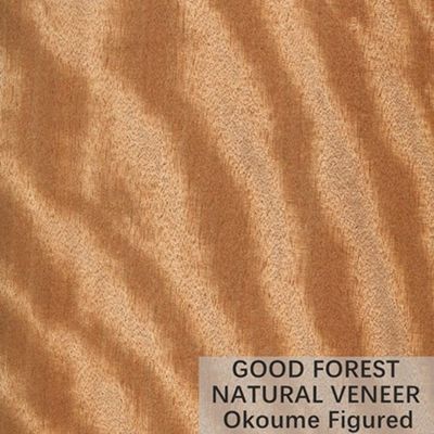 Il compensato di legno naturale dell'impiallacciatura di Okumen ha personalizzato lo spessore di 0.55mm - di 0,18