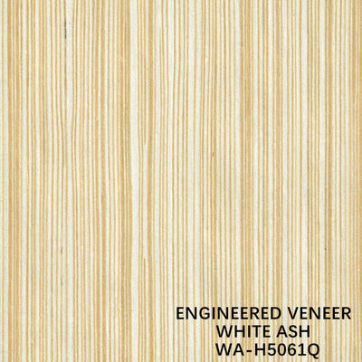 Il quarto ricondizionato di colore di Ash Wood Veneer Sheets Yellow ha tagliato con - un H5061Q per le porte/Windws