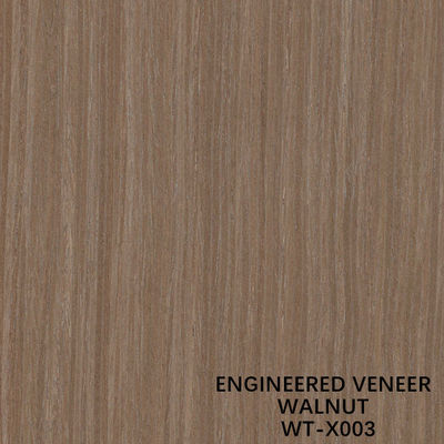 L'immaginazione ha ricomposto il legno della noce nera impiallaccia X003 per le porte e Windows