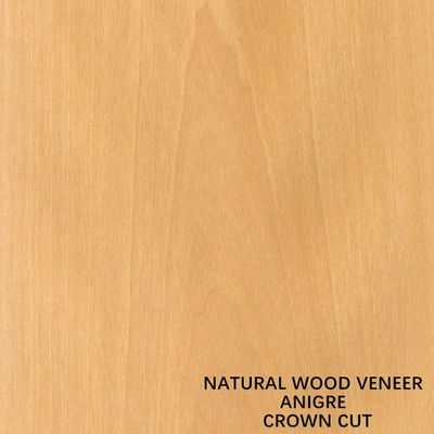 Decorazione Legno naturale di legno nero rivestimento croce tagliata piatta Grano 0,18-0,55 mm Spessore