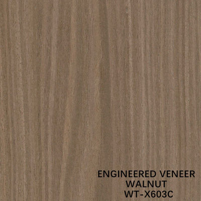 ISO ingegneria legno rivestimento corona taglio colore marrone per porta e gabinetto faccia WT-X603C