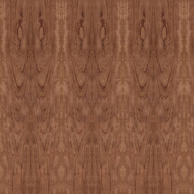 Impiallacciatura naturale 2440x1220mm di legno di Bubinga della corona del MDF di immaginazione della mobilia
