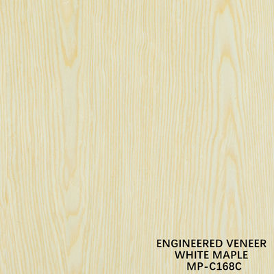 Veneer di legno ricostituito di acero bianco 168S Crown Cut 0,15-0,55 mm