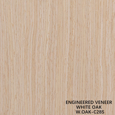 Fabbricazione ricostituita per la decorazione con rivestimento in legno di quercia bianco 28S