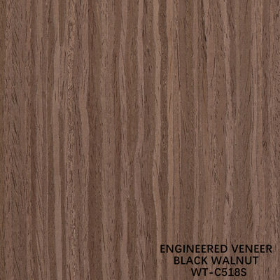 0.60 mm Veneer di legno ingegneristico 518s / 518c per porte interne e finestre