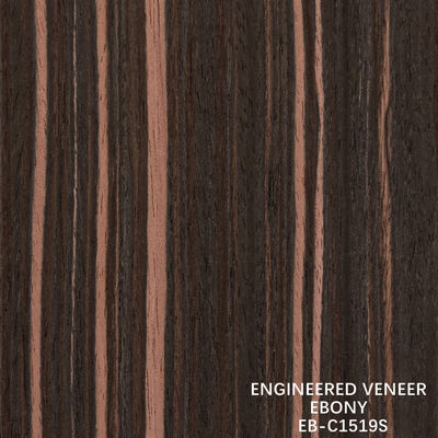Legno di ebano artificiale, rivestimento a grano verticale, colore rosso 2200-3100 mm, lunghezza per decorazioni alberghiere
