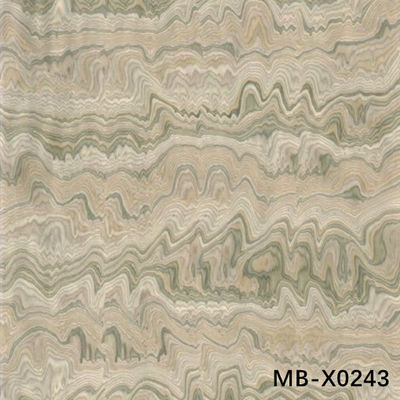 High-End Custom Wood Veneer Marmo MB-X0243 Granello di marmo 0.15-1.0mm Spessore per la decorazione