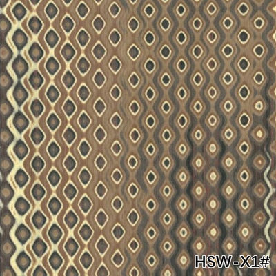 Legno ricostituito di alta qualità, rivestimento quadrato e cavo, legno HSW-X1# di consistenza irregolare, 3100 mm per fabbrica di decorazioni alberghiere