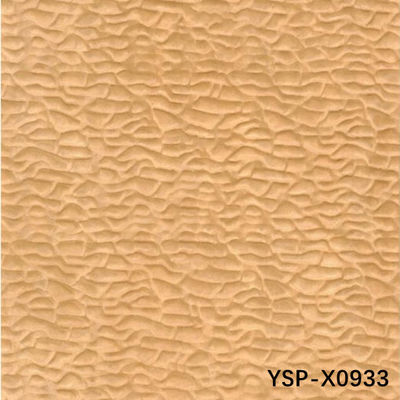 Giallo Camphor Sapele Pommele High End Veneer di legno Insolito per la decorazione degli hotel