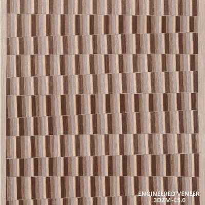 Impiallacciatura in legno 3D Recon 3DZM-L5.0 per facciate di mobili e pareti interne, spessore 0,5 mm. Dimensioni e texture personalizzabili